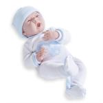 JC Toys/Berenguer - La Newborn - La Newborn in Cuddly White Pajamas. Realistic 15